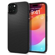 Mbështjellëse për iPhone 15 Spigen Liquid Air, e zezë