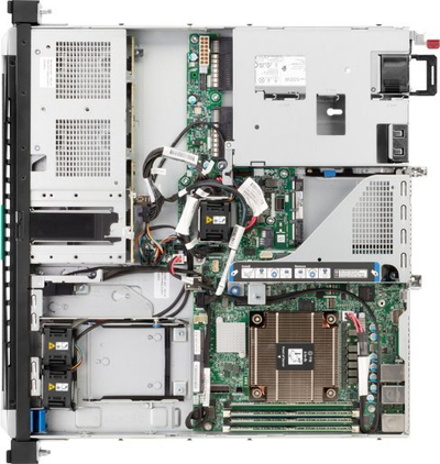 Server HP HPE ProLiant DL20 Gen11 E-2436, 2.9 GHz, 6 bërthama, 16 GB RAM, i zi