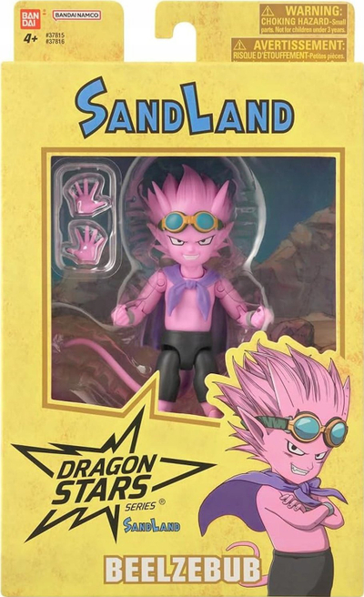 Figurinë Bandai Sand Land Dragon Stars Beelzebub, 17 cm, e artikuluar, shumëngjyrëshe