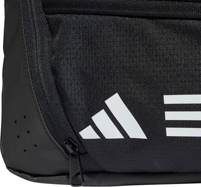 Çantë sportive adidas Essentials 3 Stripes Duffel XS IP9861, 16.5L, me rrip shpatulle, e zezë