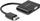 Adapter video StarTech.com DisplayPort në HDMI VGa, 4K 60Hz, HBR2, i zi
