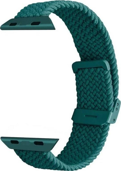 Ремче Puro Loop Band за паметен часовник јаболко 4 5 6 7 SE 8 Ултра, 44 45 49mm, зелено