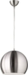 Llampë varëse moderne, sferike 28cm, E27 60W, nikel i mat