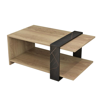 Tavolinë për kafe Wilma 80x50x35Hcm (HM8950.12), zezë