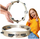Tamburine V-TONE T10, 10", 8 zile, dru natyral