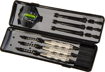Shigjeta dart ENERO, plastike, 18 g, 3 copë, të zeza