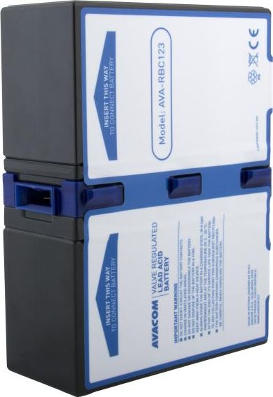 Bateri UPS Avacom Replacement for RBC123, plumbi Pb, e rikarikueshme