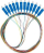 Set pigtail fibër optike Lanberg SM SC UPC G657A1, 12x2m, multicolor