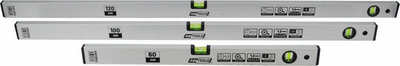 Nivel alumini AWTools AW29916, 150cm, argjendtë