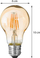 Llampë LED Atmosphera Amber Straight, 2W, E27, ngjyrë amber