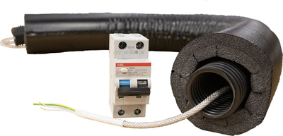 Tub drenazhimi për kondensat Nibe N067824, 3m, me tel ngrohës 45W