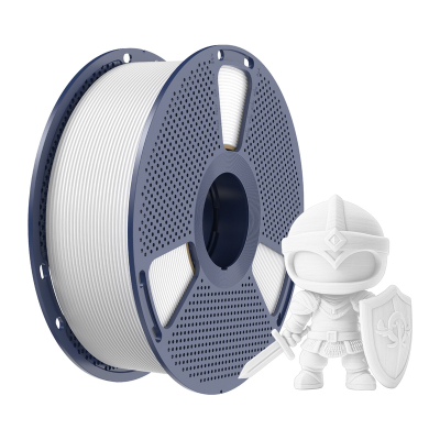 Filament 3D SUNLU PLA Plus, 1.75 mm, 1 kg, i bardhë