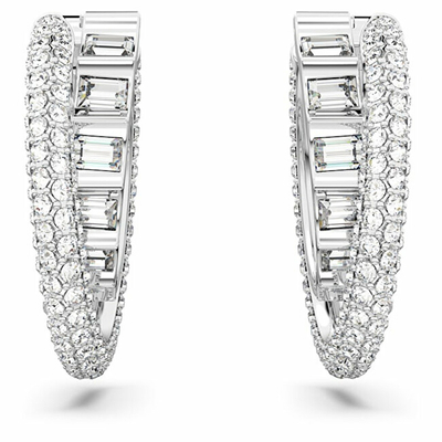 Vathë për femra Swarovski Rota 5623483, transparent/argjendtë