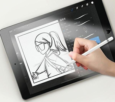 Mbrojtëse ekrani Usams PaperLike për iPad 9.7\", mat, PET, transparente