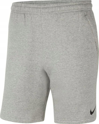 Pantallona të shkurtra Nike Park 20 Jr CW6932, fleece, për çuna, gri