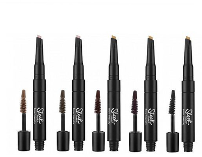 Маскара и хајлајтер за веѓи Sleek Brow Intensity Medium 216, средна нијанса