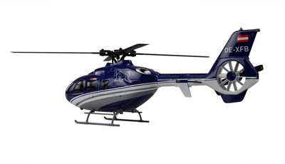 Helikopter RC Amewi Flying Bulls EC135 PRO, 1:32, LED, i shumëngjyrshëm