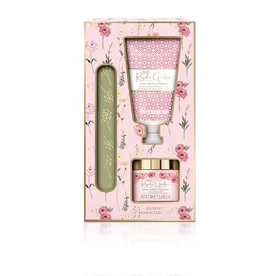 Set për duar Baylis & Harding Rose, Poppy & Vanilla, 3 pjesë