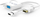 Adapter grafik USB Inca IVTH-01, port VGA, i bardhë