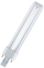Llambë fluoreshente kompakte Osram Dulux S 5W 827, G23, e bardhë