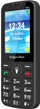 Telefoni Kruger&Matz Simple 924, 4G, për të moshuar, i zi