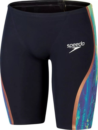 Rroba banjo gare për burra Speedo LZR Intent 2.0, kompresion i fortë, navy me shumë ngjyra