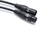 Kabllo mikrofoni Hosa HMIC-025, XLR3F me XLR3M, 25 feet, i zi