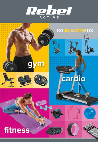 Poster motivues Rebel Active BE ACTIVE, format i madh, shumëngjyrësh