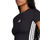 Блуза за бебе adidas Essentials 3 Stripes Slim Fit, памук еластан, бела