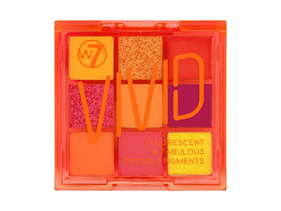 Paletë hijesh për sy W7 Cosmetics Vivid, 9 g
