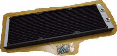 Radiator për ftohje uji PC EKWB EK-Quantum Surface S420, 420mm, 30mm, i zi