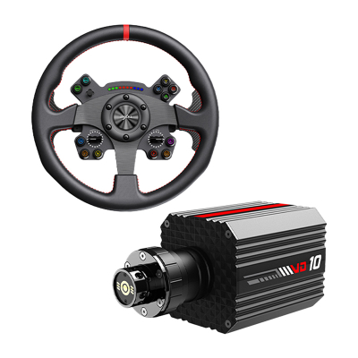 Timon gare lojërash PXN VD10 W CS R2, drive direkt, për PC, i zi