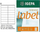 Etiketa ngjitëse Igepa LABELS A4, 105 x 35 mm, 100 fletë, të bardha
