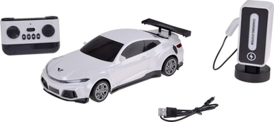 Makine loje me pult Crazon RC New Energy, me stacion karikimi, per kalamaj 3+, e bardhe