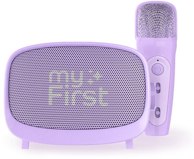 Makinë karaoke MyFirst Kids Karaoke Machine, Bluetooth, me mikrofon, vjollcë