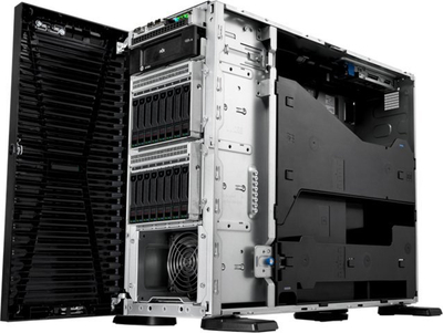 Server tower HPE ProLiant ML110 Gen11, Xeon Silver 4510, 32GB RAM, 2x4TB HDD, i zi