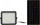 Projektor LED V-TAC, 80W, panel diellor, 4000K, i zi