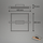 Ndriçues Briloner LED 14 W, 1650 lm, 3000 K, 43×35×7,5 cm, i zi/kafe e hapur