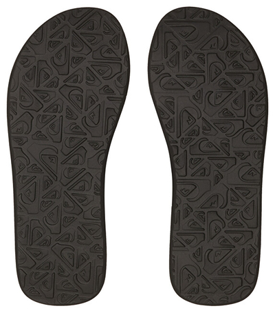 Papuçe për meshkuj Quiksilver, të zeza