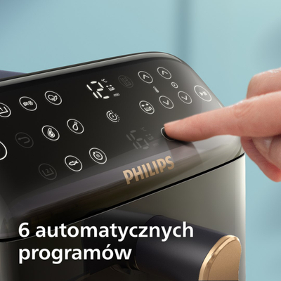 Frityrë me ajër Philips 4000 Series NA462/70, 10L, 2750W, RapidAir, e zezë