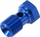 Vidhë banjo TurboWorks 9/16-24 NPT, alumin, blu