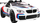 Makina elektrike Ramiz BMW M6 GT3, 131 cm, deri 30 kg, e bardhë