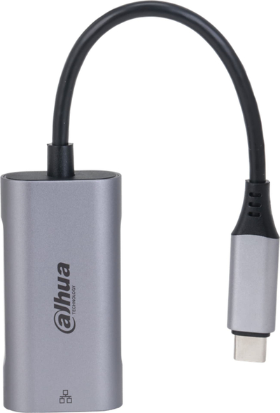 Adaptor USB C Dahua TC31, me kabllo 15cm, gri