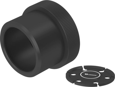 Strehë pompe Barrow D5 POM, për pompa D5, e zezë