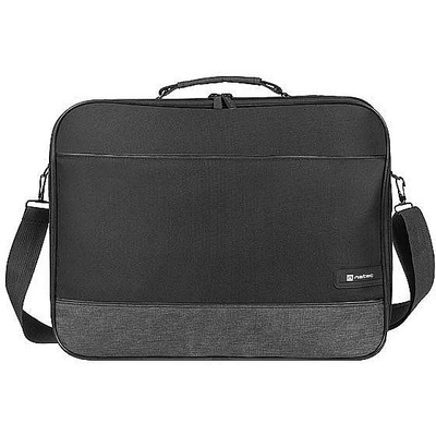 Торба за лаптоп NATEC Impala 2, 15.6", преку рамо, црно сива