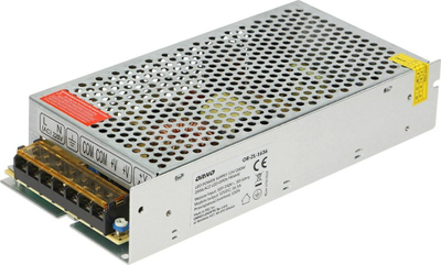Напојување Orno OR-ZL-1636, 12V DC, 120W, сиво металик
