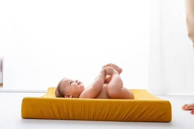 Shtrat ndërrimi për bebe MUSLIN, 50x70/80 cm, muslin dy shtresor, në kuti