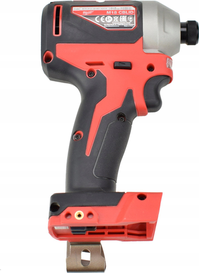 Kaçavidë goditëse pa kabëll Milwaukee M18 CBLID, 1/4" hex, 180 Nm, e kuqe me të zezë