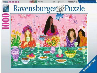 Puzzle Ravensburger Girls' Breakfast, 1000 copë, 70 x 50 cm, shumëngjyrësh