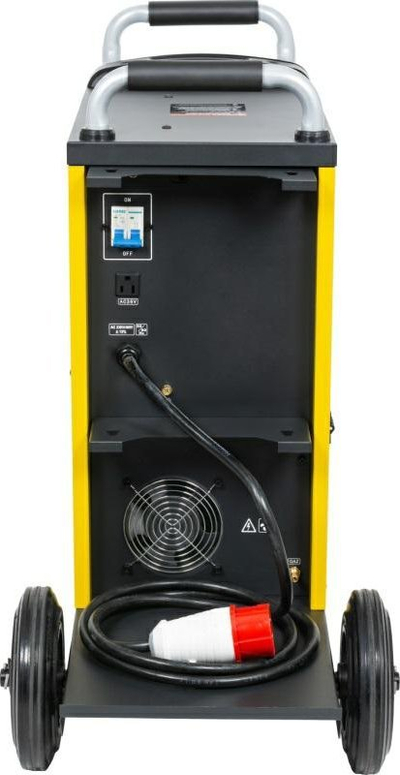 Aparat saldimi Magnum MIG 330 MMA IGBT V2, MIG MAG dhe MMA, me ekran LED, i verdhë